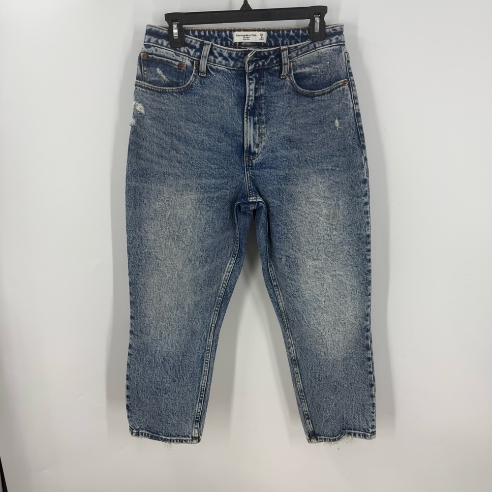 Abercrombie & Fitch, the high-rise jeans Blue Denim Jeans
